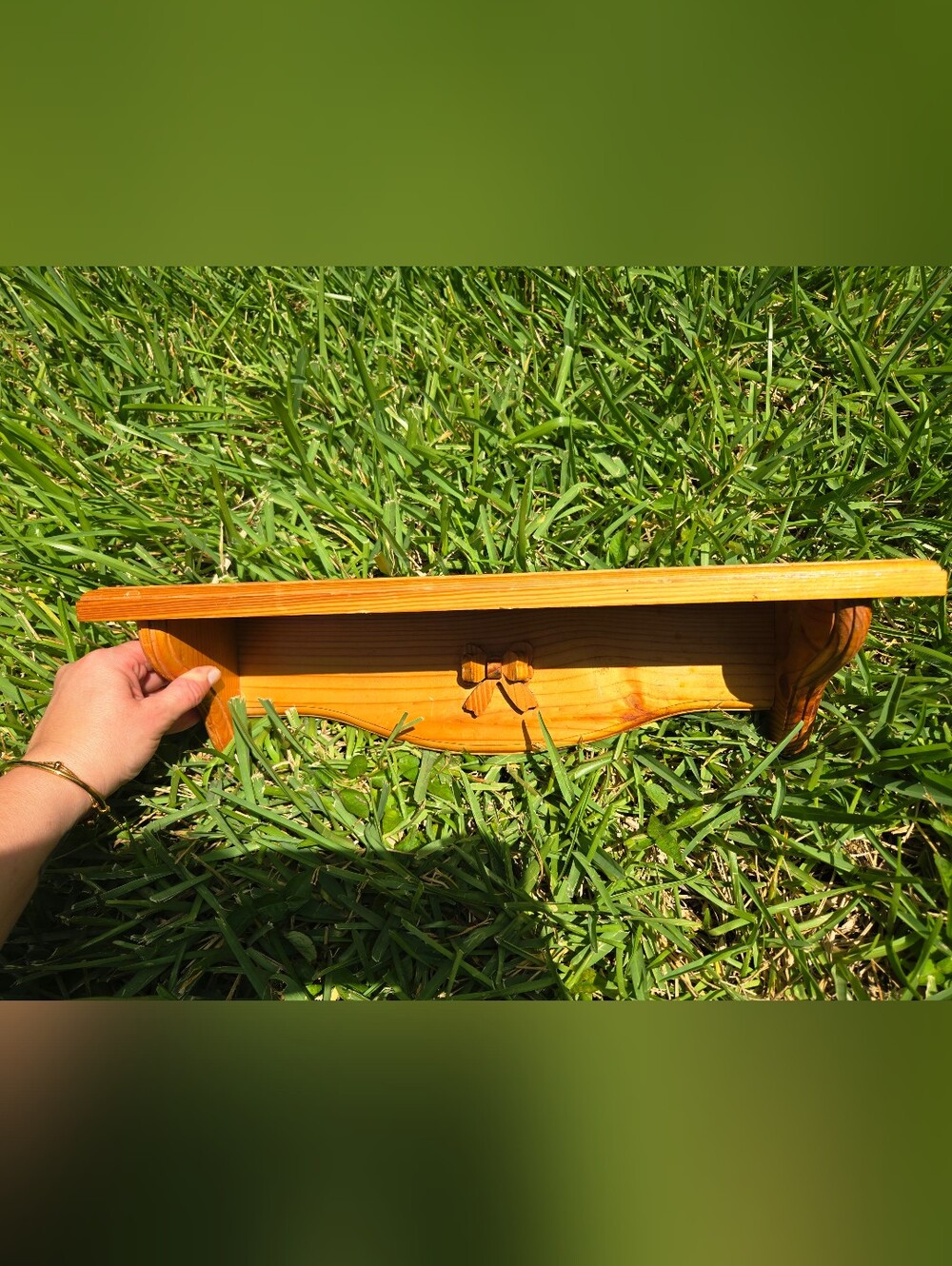 Wood Shelf - Picture 4 of 6